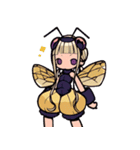蜂の娘の日常vol.01（個別スタンプ：37）