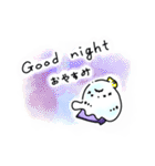 ねむいおばこスタンプ（個別スタンプ：4）