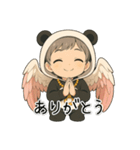 なぞ➰パンダ（個別スタンプ：5）