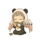 なぞ➰パンダ（個別スタンプ：17）