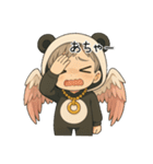 なぞ➰パンダ（個別スタンプ：20）