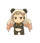 なぞ➰パンダ（個別スタンプ：21）