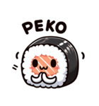 ころころ 寿司 日和 かわいい ギャグ（個別スタンプ：1）