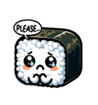 ころころ 寿司 日和 かわいい ギャグ（個別スタンプ：5）
