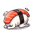 ころころ 寿司 日和 かわいい ギャグ（個別スタンプ：15）
