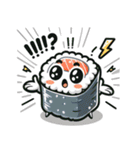 ころころ 寿司 日和 かわいい ギャグ（個別スタンプ：22）