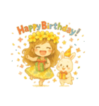 マノアちゃんとうさちゃんのほのぼのアロハ（個別スタンプ：32）