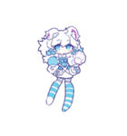 女の子すたんぷ（オマケ付き）（個別スタンプ：1）
