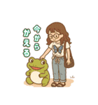 ririワールド第二弾〜愉快な仲間〜（個別スタンプ：21）