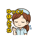 可愛いピンクナース体調管理スタンプ（個別スタンプ：10）