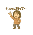 おあしす似顔絵シリーズ 女性20250427（個別スタンプ：2）