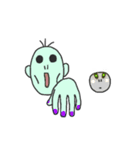 ZOMBIEと僕とナマケモノ（個別スタンプ：30）