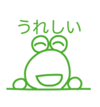 やっすーのカエルのあいうえお（個別スタンプ：18）