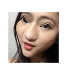 美しい女性の自分撮り (エフェクトス)（個別スタンプ：19）