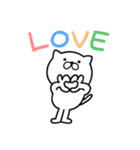 つかいやすいねこです。ごはん専用家族連絡（個別スタンプ：31）