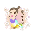 ヨガ美人 春 2（個別スタンプ：24）