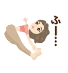 ヨガ美人 春 2（個別スタンプ：33）
