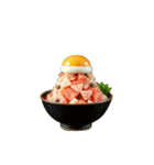 海老と刺身の丼ワールド（個別スタンプ：5）