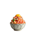 海老と刺身の丼ワールド（個別スタンプ：6）