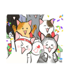 中高年ねこ 旅行編（個別スタンプ：19）