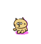 ネコガバスケ（動く）（個別スタンプ：5）