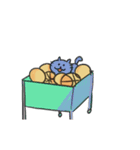 ネコガバスケ（動く）（個別スタンプ：9）