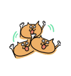 ネコガバスケ（動く）（個別スタンプ：15）
