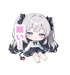 まったりガーリーな女の子スタンプ（個別スタンプ：5）
