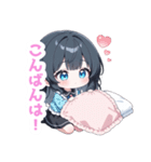 まったりガーリーな女の子スタンプ（個別スタンプ：6）