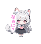 まったりガーリーな女の子スタンプ（個別スタンプ：9）