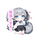 まったりガーリーな女の子スタンプ（個別スタンプ：12）