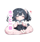 まったりガーリーな女の子スタンプ（個別スタンプ：24）