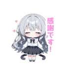 まったりガーリーな女の子スタンプ（個別スタンプ：26）