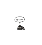 小さいゴリラ(フキダシ)（個別スタンプ：3）