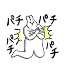 ねぇどんなみみみ？うさぎ味（個別スタンプ：3）
