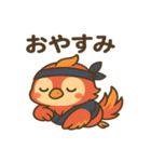 かわいい忍者のフェニックスのスタンプ 001（個別スタンプ：3）