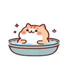 お風呂猫 神様お願いします,（個別スタンプ：16）