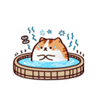 お風呂猫 神様お願いします,（個別スタンプ：21）