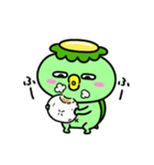 かっぱの食いしん坊（個別スタンプ：6）