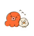 プクがいてタコがいる（個別スタンプ：1）