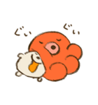 プクがいてタコがいる（個別スタンプ：3）