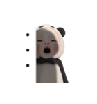 【お返事】パンダタオル【あいづち】（個別スタンプ：12）