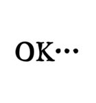 気分に合わせて使える「OK・了解」スタンプ（個別スタンプ：22）
