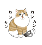 長毛にゃん（個別スタンプ：21）