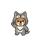 動物たちが大変身！着ぐるみパーティ！（個別スタンプ：2）