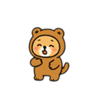 動物たちが大変身！着ぐるみパーティ！（個別スタンプ：4）