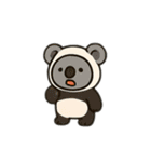 動物たちが大変身！着ぐるみパーティ！（個別スタンプ：5）
