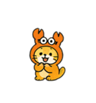 動物たちが大変身！着ぐるみパーティ！（個別スタンプ：21）