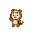 動物たちが大変身！着ぐるみパーティ！（個別スタンプ：39）