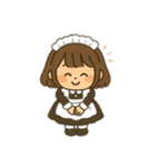 ぐでっとメイドちゃん（個別スタンプ：3）